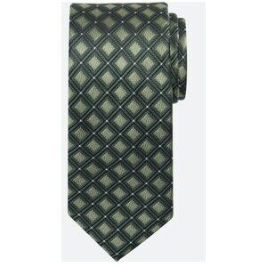 Pronto Uomo Ivy Narrow Ombre Geo Tie for Men- Stylish Tie with Geometric Pattern